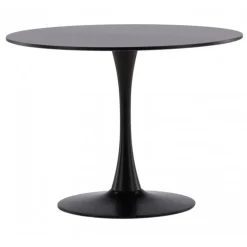 Glade Rundt spisebord Ø100 - Sort