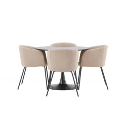 Glade Rundt Spisebordssæt