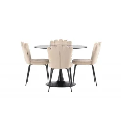 Glade Rundt Spisebordssæt