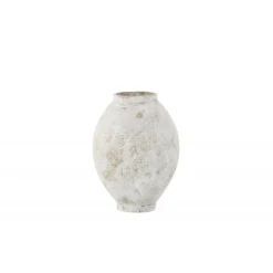 Globe Vase - Beige og Brun
