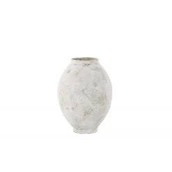 Globe Vase - Beige og Brun