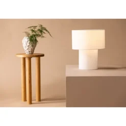 Globia Bordlampe - Beige
