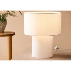 Globia Bordlampe - Beige