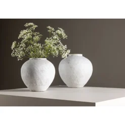 Globus Vase - Beige og Brun