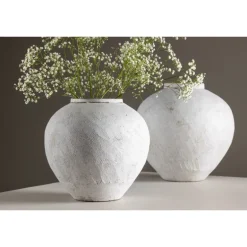 Globus Vase - Beige og Brun