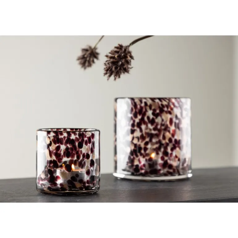 Glora Lanterne - Sort og Hvid