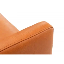 Glostrup 3 pers lædersofa Cognac