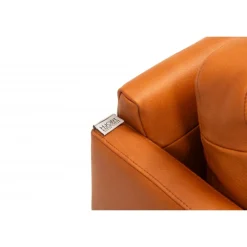 Glostrup 2+3 pers lædersofasæt Cognac