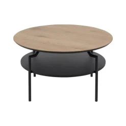 Goldington sofabord - Eg/Sort