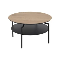 Goldington sofabord - Eg/Sort