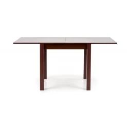 GRACJAN Spisebord med Udtræk 80-160 cm - Mørk Valnød