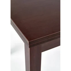 GRACJAN Spisebord med Udtræk 80-160 cm - Mørk Valnød