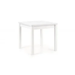 GRACJAN Spisebord med Udtræk 80-160 cm - Hvid