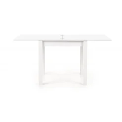 GRACJAN Spisebord med Udtræk 80-160 cm - Hvid