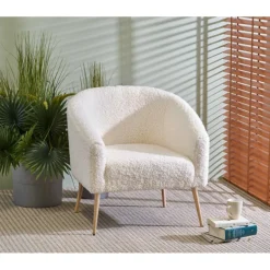 GRIFON 2 fritidslænestol Creme / Naturlig