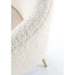 GRIFON fritidslænestol Creme / guld