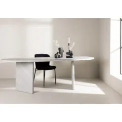 Gronvik Ovalt spisebord 220 x 100 cm