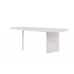 Gronvik Ovalt spisebord 220 x 100 cm