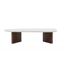 Gronvik Sofabord - Lysegrå og Mocca