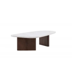 Gronvik Sofabord - Lysegrå og Mocca