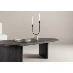 Gronvik Sofabord 130 x 65cm- Sort