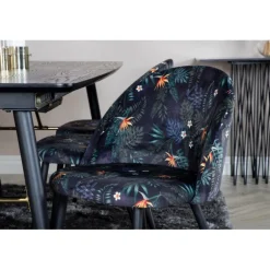 Guld Spisebordssæt - Sort og Messing