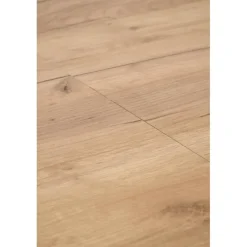 GULIAN Spisebord med udtræk, wotan eg / Sort