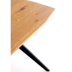 GUSTAVO bord gylden eg/Sort