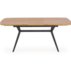 GUSTAVO bord gylden eg/Sort