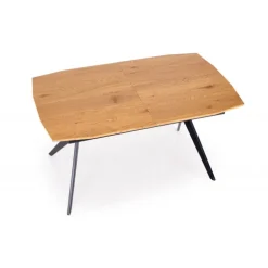 GUSTAVO bord gylden eg/Sort