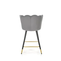 H106 Barstol, - Grå