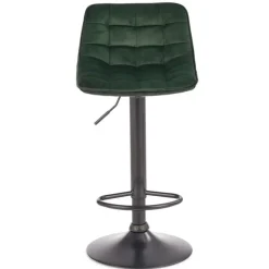 H95 Barstol - Mørkegrøn Velour