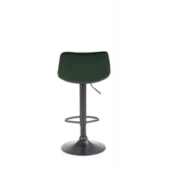 H95 Barstol - Mørkegrøn Velour