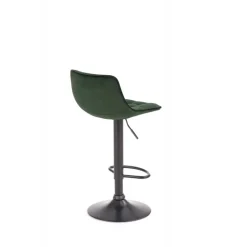 H95 Barstol - Mørkegrøn Velour
