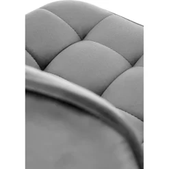 H120 Barstol, guld / MørkeGrå