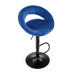 H102 Barstol Mørkeblå