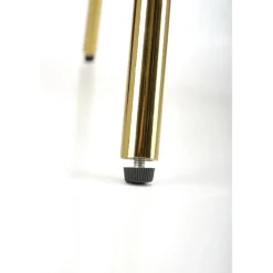 H112 Barstol, Mørkegrøn / guld