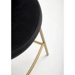 H113 Barstol, Sort / Hvid