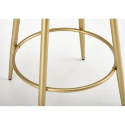 H115 Barstol, Sort/guld