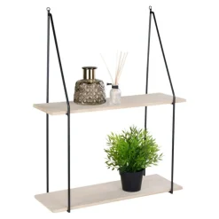 Haag Hylde Sort/træ