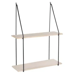 Haag Hylde Sort/træ