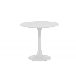 Hamden Rundt spisebord Ø80cm - Hvid