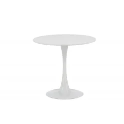 Hamden Rundt spisebord Ø80cm - Hvid
