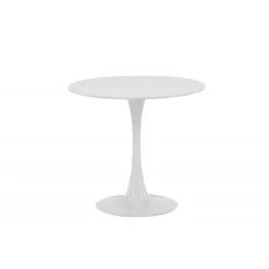 Hamden Rundt spisebord Ø80cm - Hvid