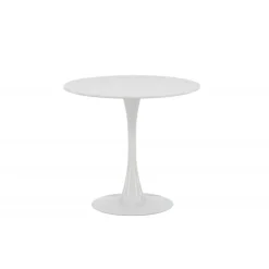 Hamden Rundt spisebord Ø80cm - Hvid