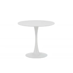 Hamden Rundt spisebord Ø80cm - Hvid