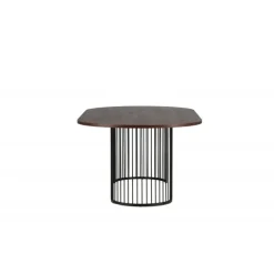 Hamneskar Ovalt spisebord 220 x 110 cm - Valnød