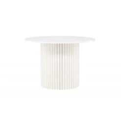 Haron Rundt spisebord - Hvid