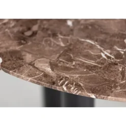 Havsten Rundt spisebord - Sort og Brun