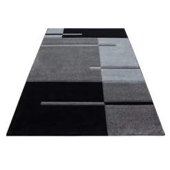 Hawaii Kortluvet tæppe Ternet - Grå